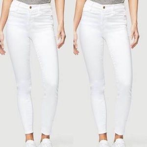Frame Le high white skinny jeans size 26
